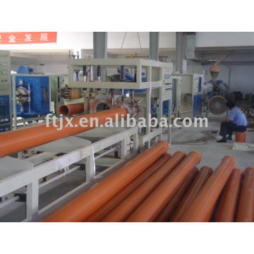 ligne de production de pipe de pvc de haute qualité ft